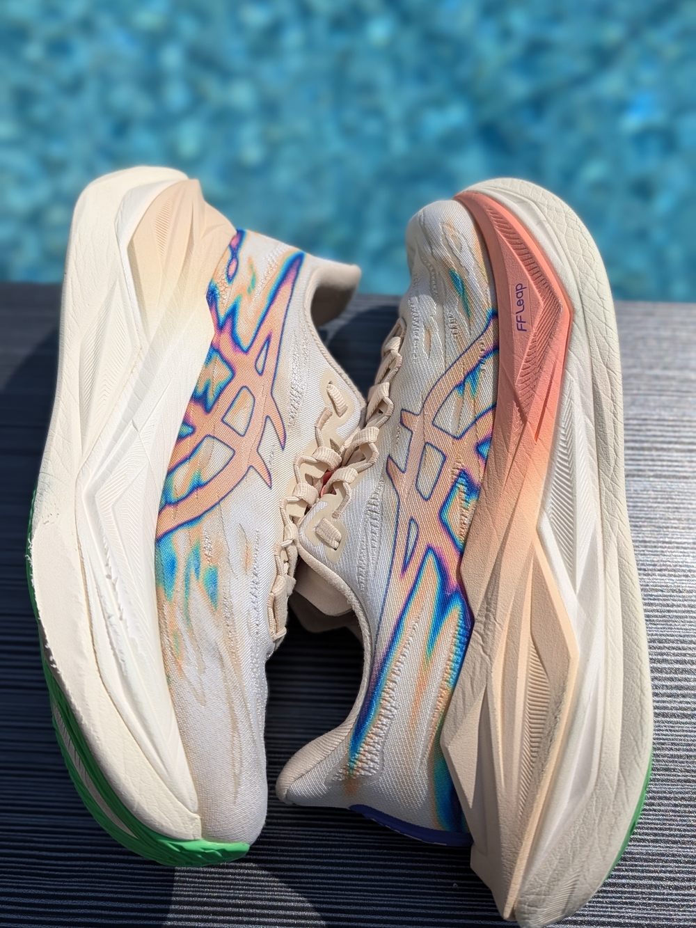 ASICS Superblast 3 Running Shoes Seashell Sun Coral Size US 6.5 (EU 39.5) - Picture 9 of 13